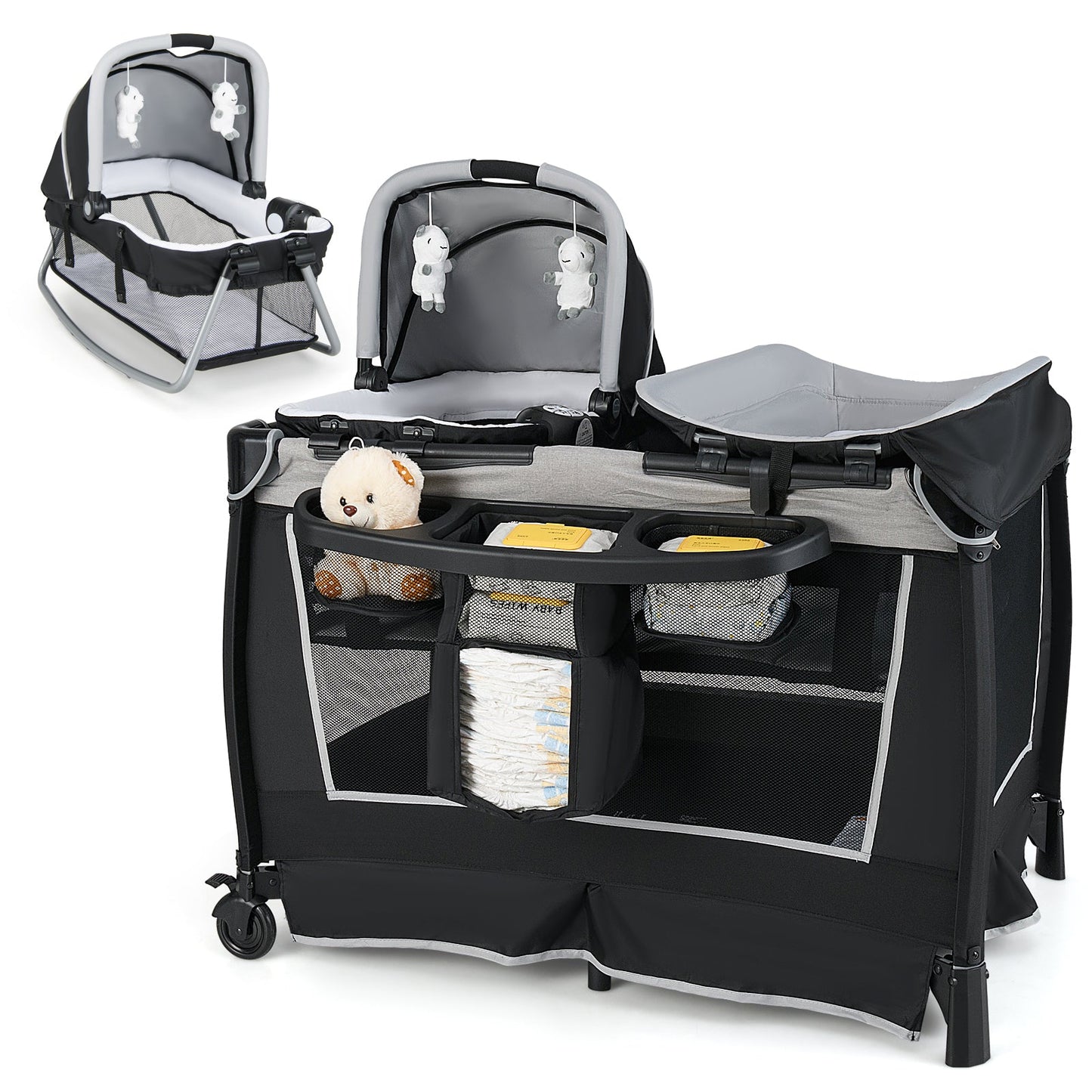 4-in-1 Convertible Portable Baby Play - Tampa Home & Garden Store