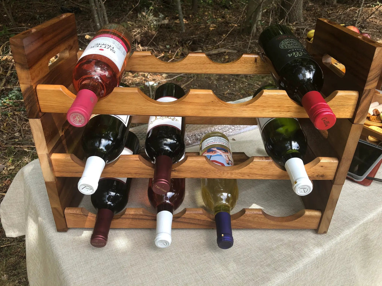 Stackable Wine Rack - Tampa Home & Garden Store