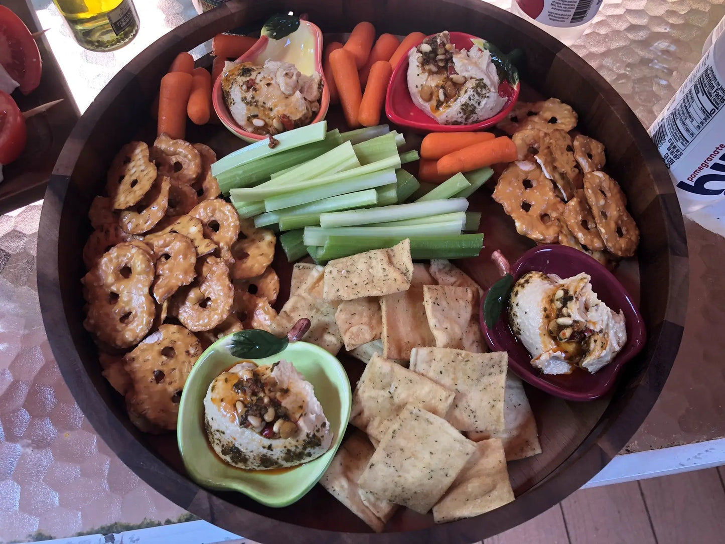 Round Serving Tray - Tampa Home & Garden Store