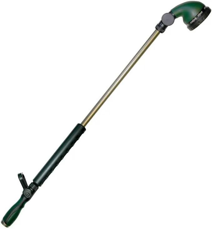 36-inch Orbit Irrigation watering wand with brass shaft and green 9-pattern lever head on Tampa Home & Garden Store