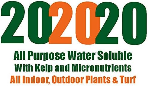 20-20-20 All-Purpose Fertilizer with Kelp and Micronutrients GS Plant Foods indoor/outdoor plants on Tampa Home & Garden Store