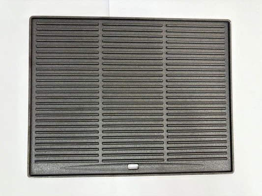 HouseOfZazla NL-4B02-CMP square cast iron griddle pan with ridged grill surface on Tampa Home & Garden Store