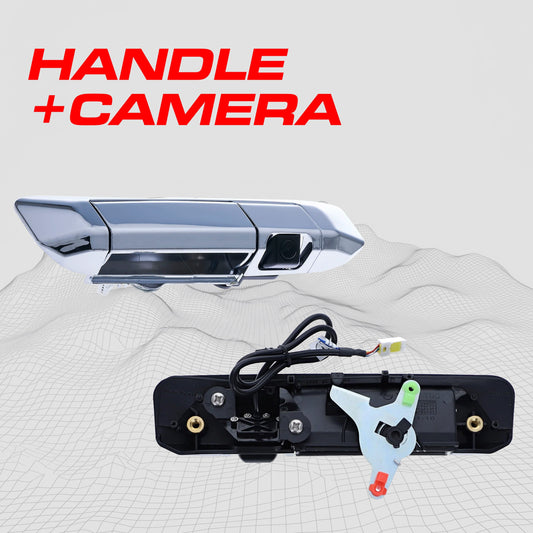 Master Tailgaters chrome tailgate handle with backup camera for Toyota Tacoma 2005-2015 on Tampa Home & Garden Store