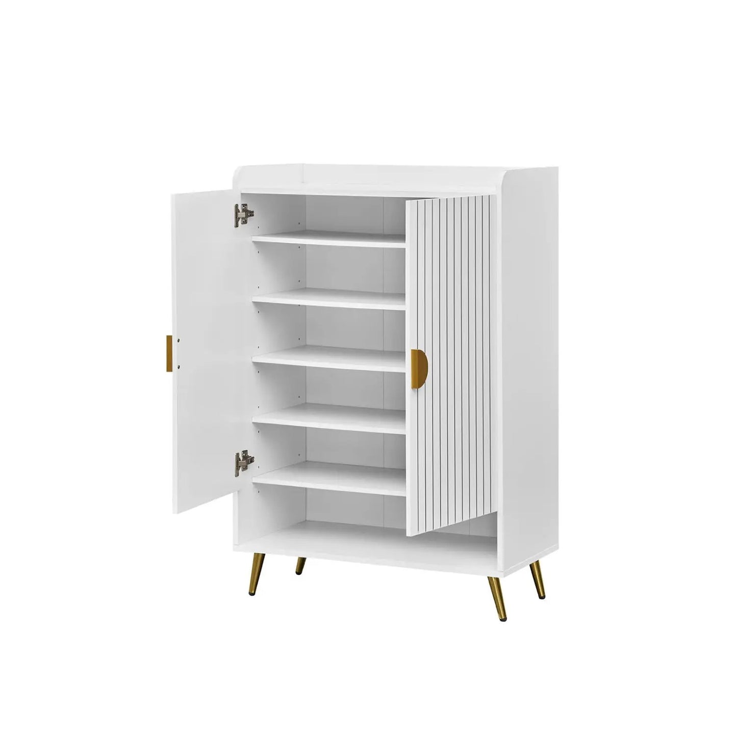 7 Tier Shoe Cabinet with Adjustable Shelves