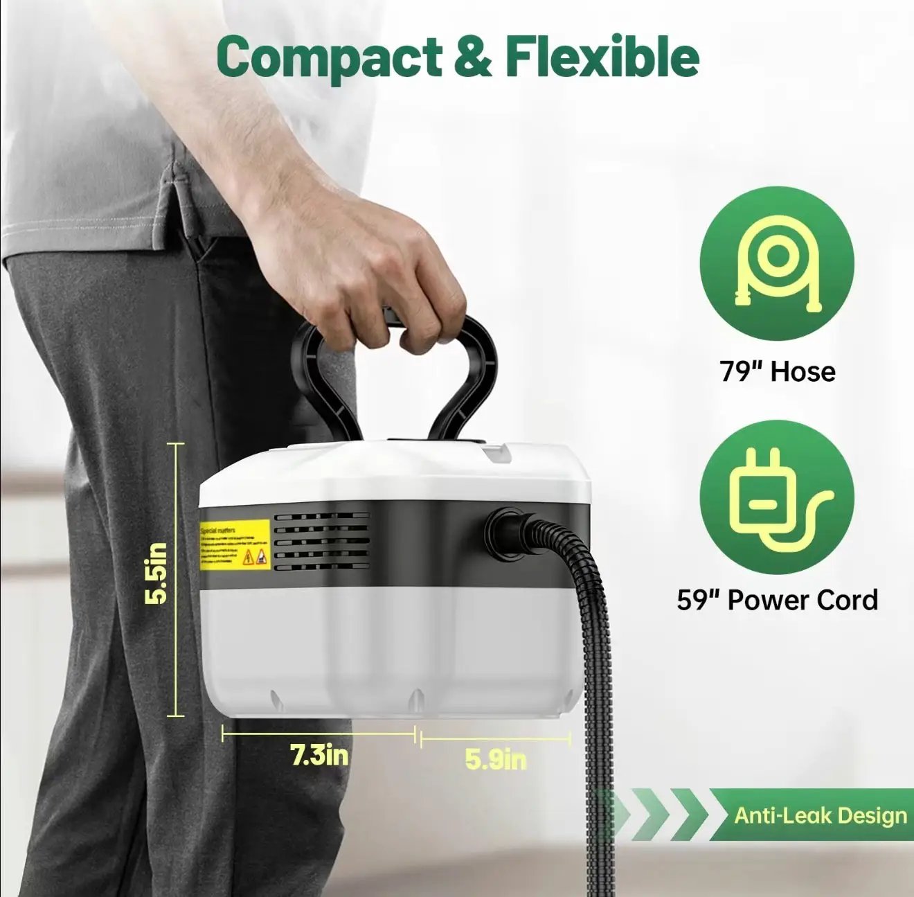 TurboSteam Portable Cleaner - Tampa Home & Garden Store