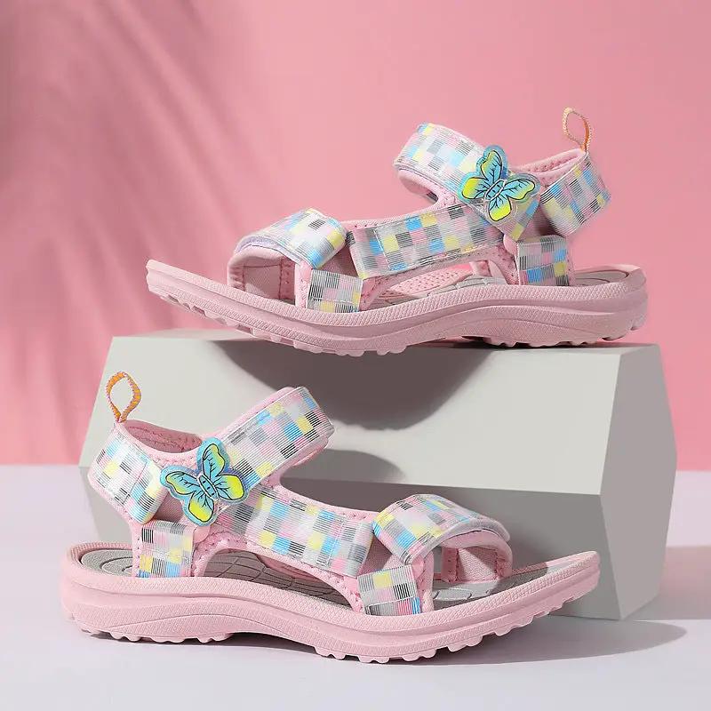Princess Beach Shoes for Children Soft Soles