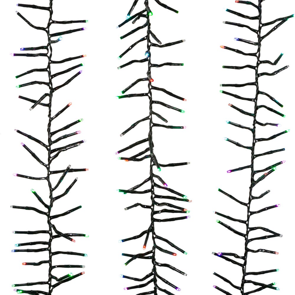 480-Light Fairy Twinkle LED Color Changing Connectable Cluster Garland - Tampa Home & Garden Store