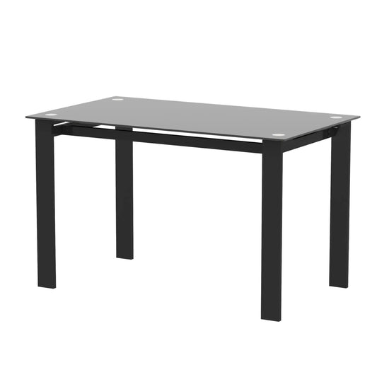 Multifunction dining table with gray top and black legs for dining and living spaces on Tampa Home & Garden Store