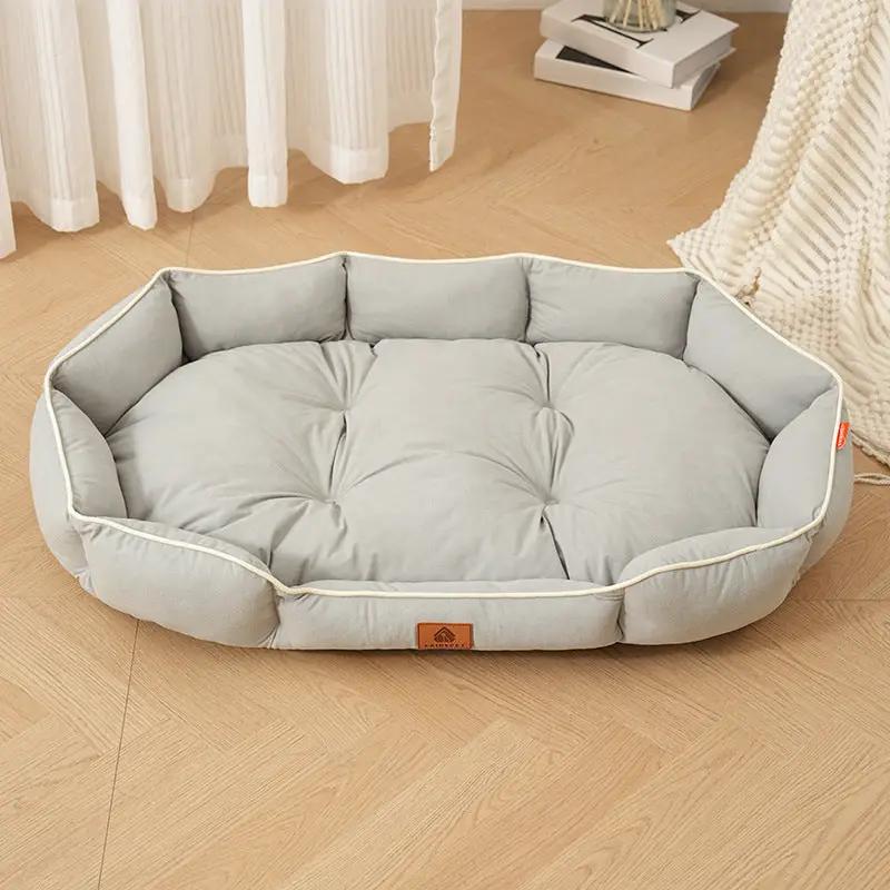 Lit pour chien de taille moyenne et grande | Coussin pour chien Shiba Inu