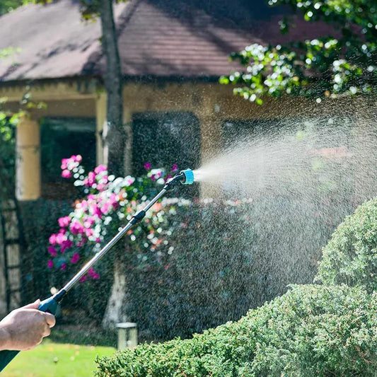 2400mAh Portable Electric Sprayer Wand. 3 nozzles, high - pressure, for garden plant watering. - Tampa Home & Garden Store