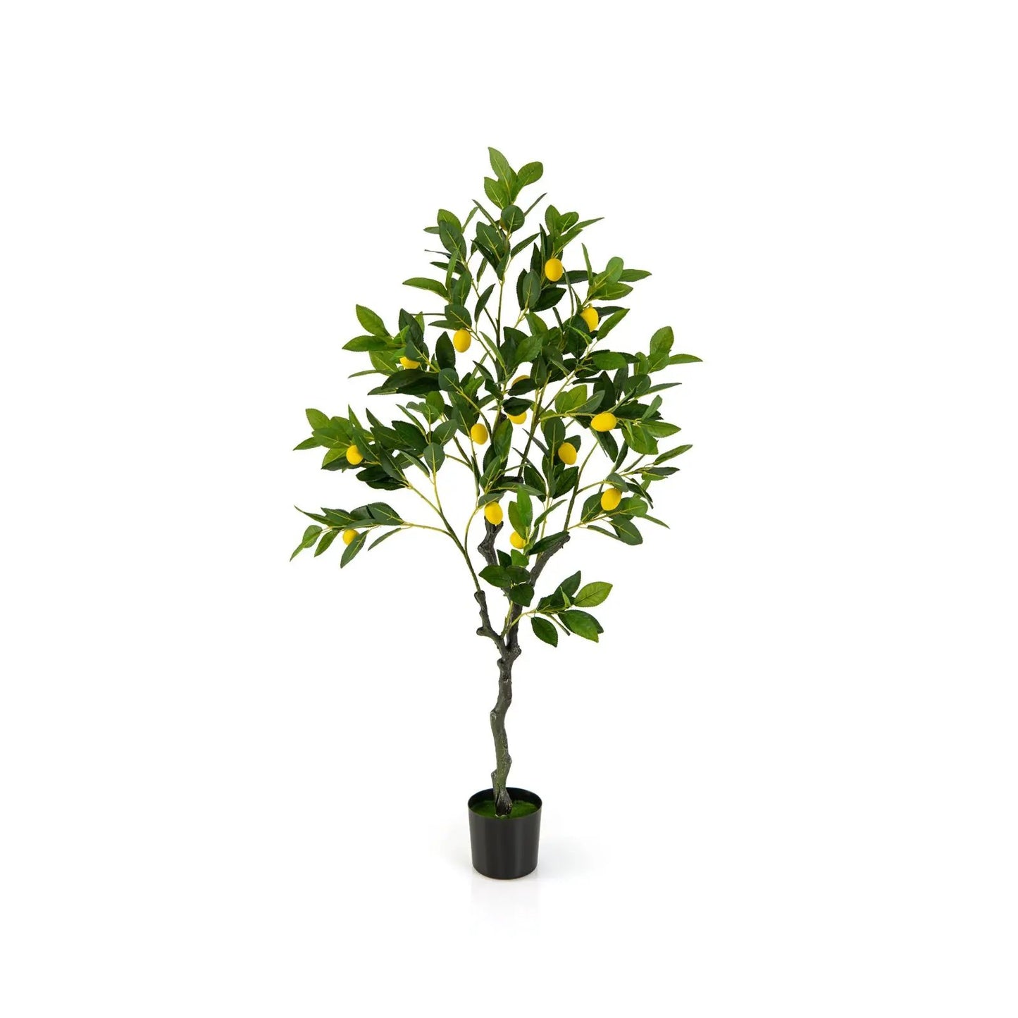 Artificial Lemon Tree 2.6/4/5.2 Feet Tall Fake Lemon Plant wuth Lemon Fruits-2.6 ft - Tampa Home & Garden Store