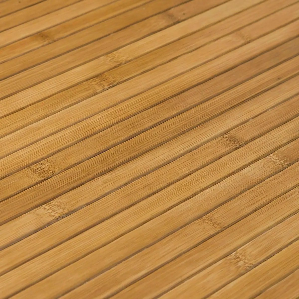 Bamboo 5x8 indoor/outdoor area rug for deck in natural tan bamboo tones on Tampa Home & Garden Store