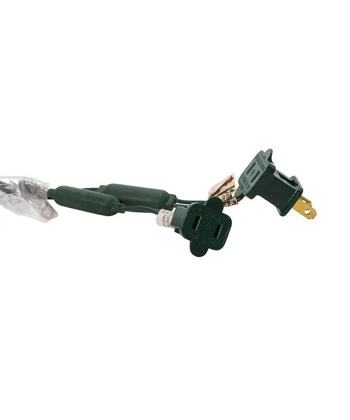 50-Light 5mm Red LED Green Wire Light Set - Tampa Home & Garden Store