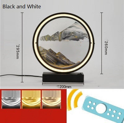 Creative Fashion Romantic Simple Bedroom Quicksand Table Lamp - Tampa Home & Garden Store
