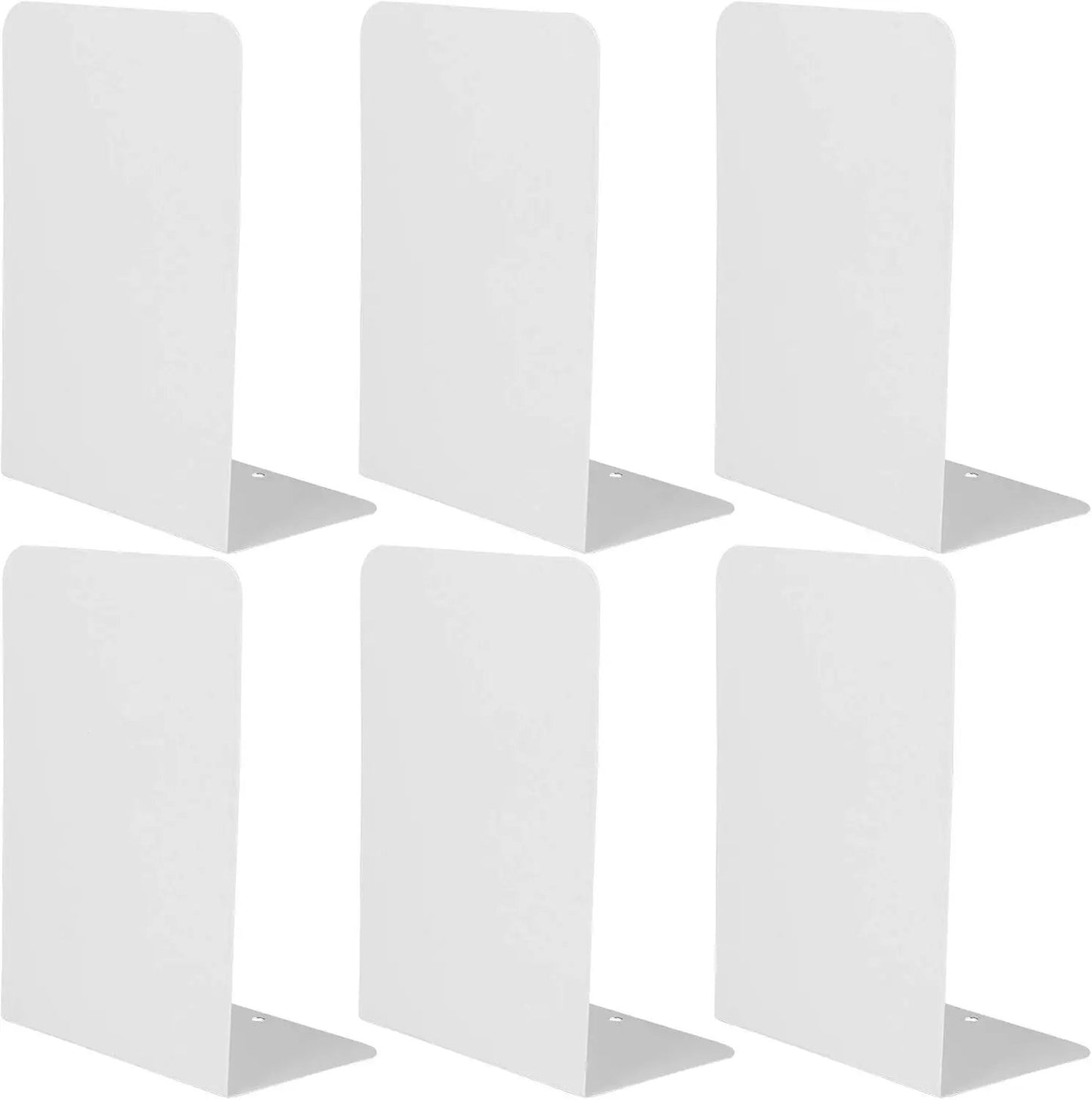 Six white Horderly shelf dividers with sturdy bases for shelves on Tampa Home & Garden Store