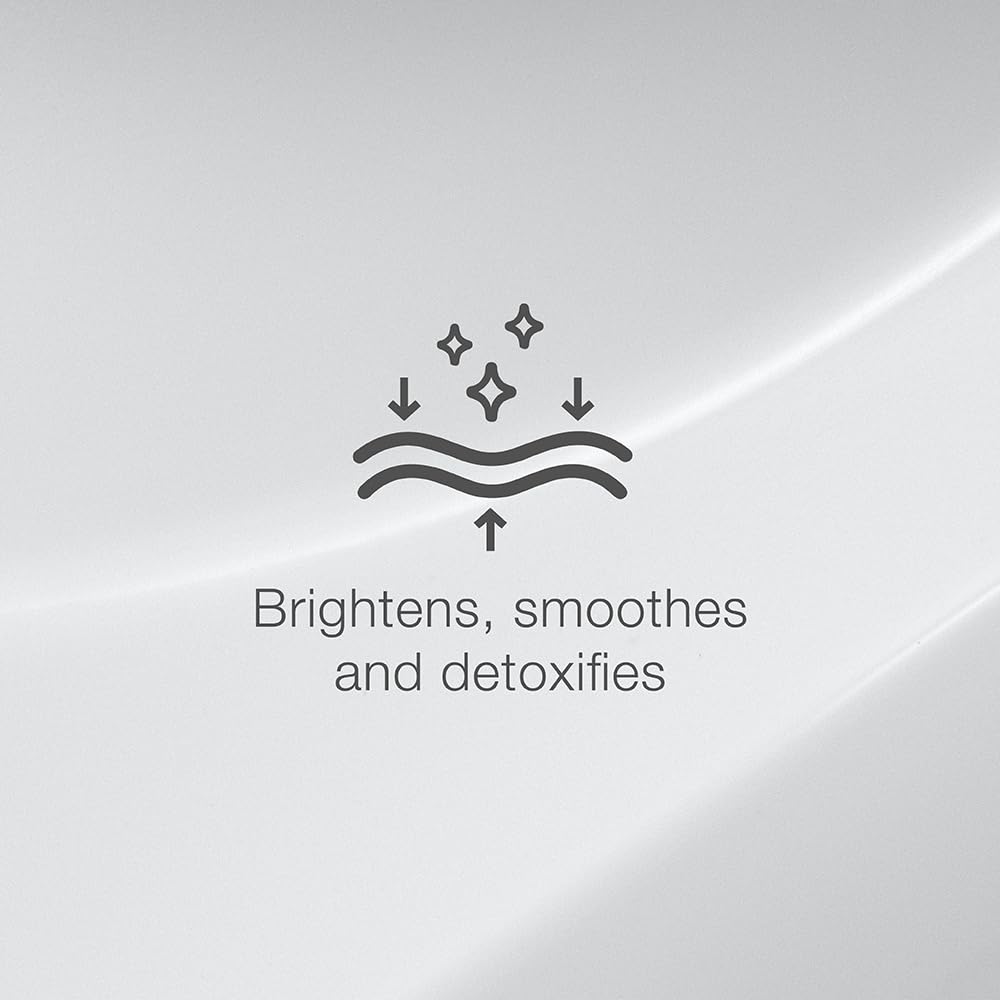 Eye cream graphic with waves and sparkles denoting brightening and detoxifying on Tampa Home & Garden Store