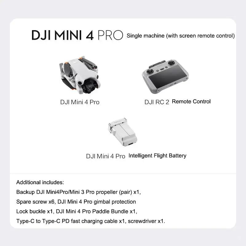 DJI Mini 4 Pro with DJI RC 2 remote and Intelligent Flight Battery VIP Digital Presence 3pc set on Tampa Home & Garden Store