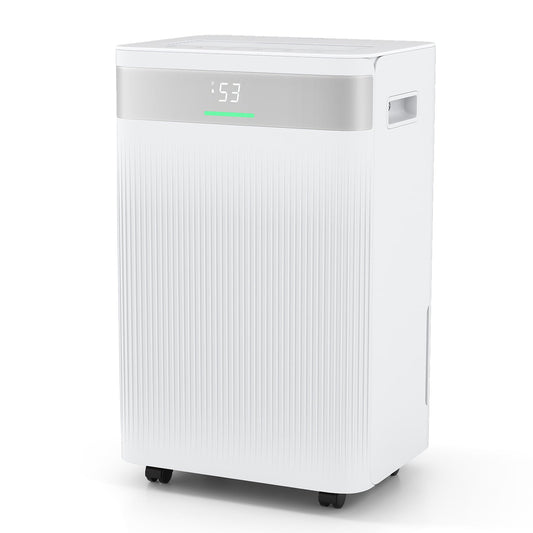 54 Pints Dehumidifier for Home 4500 Sq.Ft Dehumidifier-White - Tampa Home & Garden Store