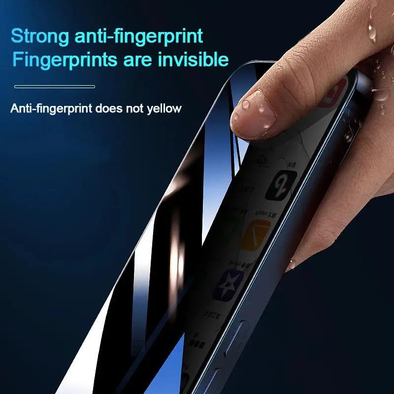 Anti spy tempered glass privacy screen protector for iPhone, full-coverage, anti-fingerprint on Tampa Home & Garden Store
