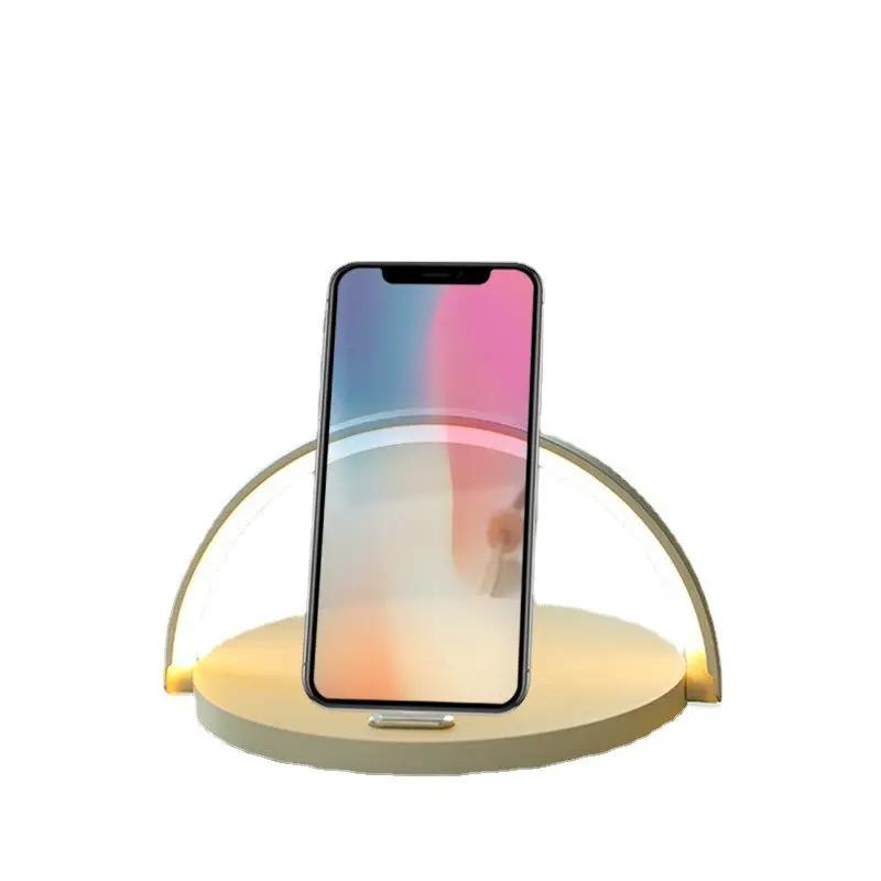 Rainbow Light Wireless Charger Night Light Stand