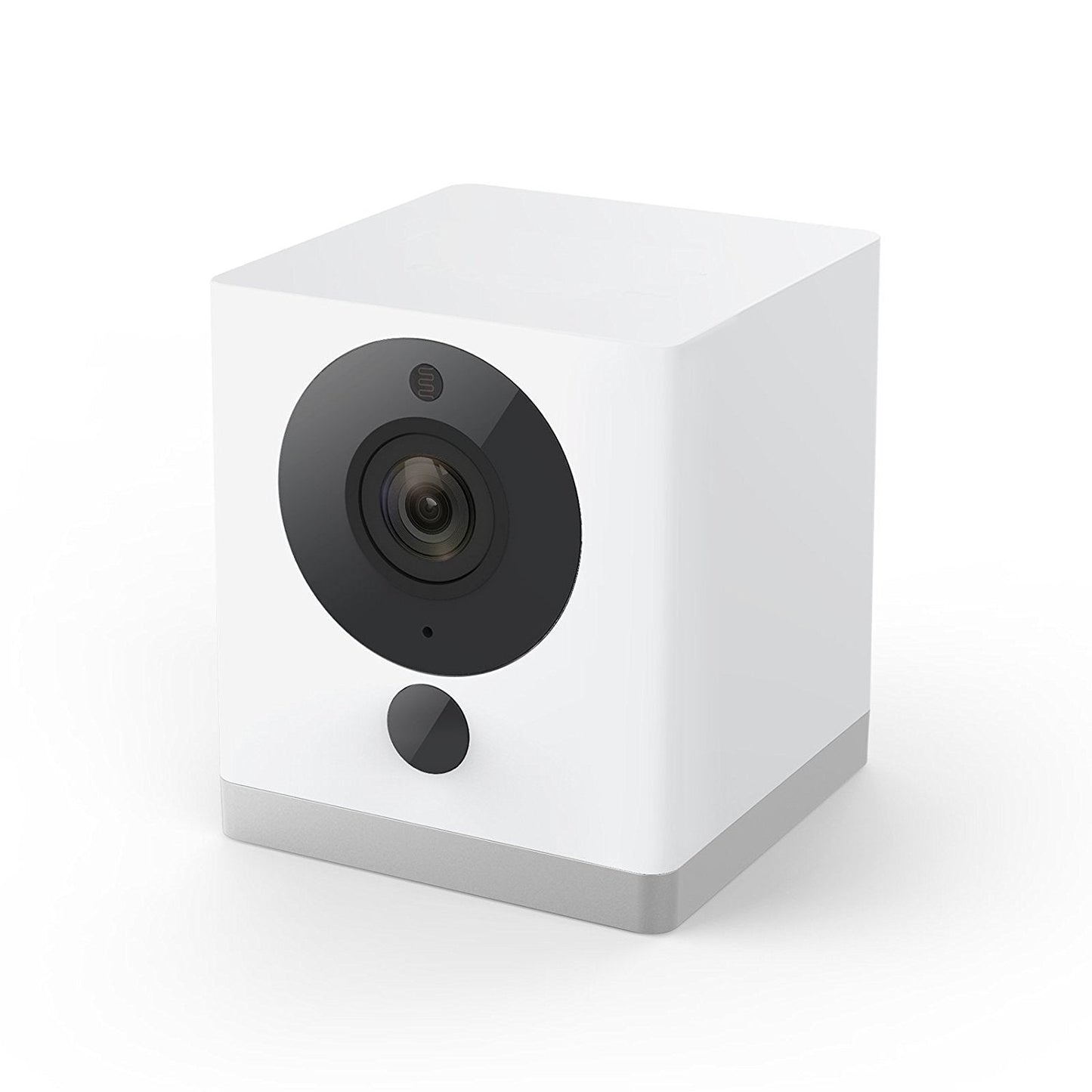Wireless smart home camera with white cuboid body and black circular lens Sell My Stuff on Tampa Home & Garden Store