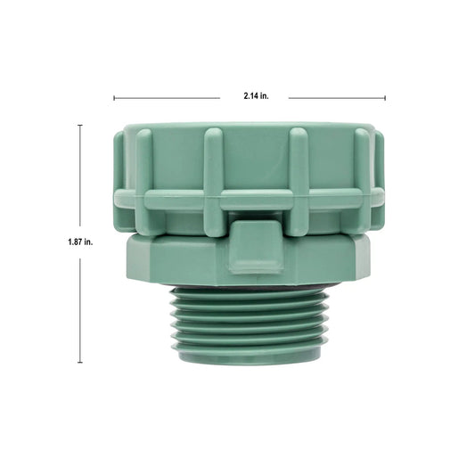 1" MPT Swivel Adapter w/O-Ring 57178 - Tampa Home & Garden Store
