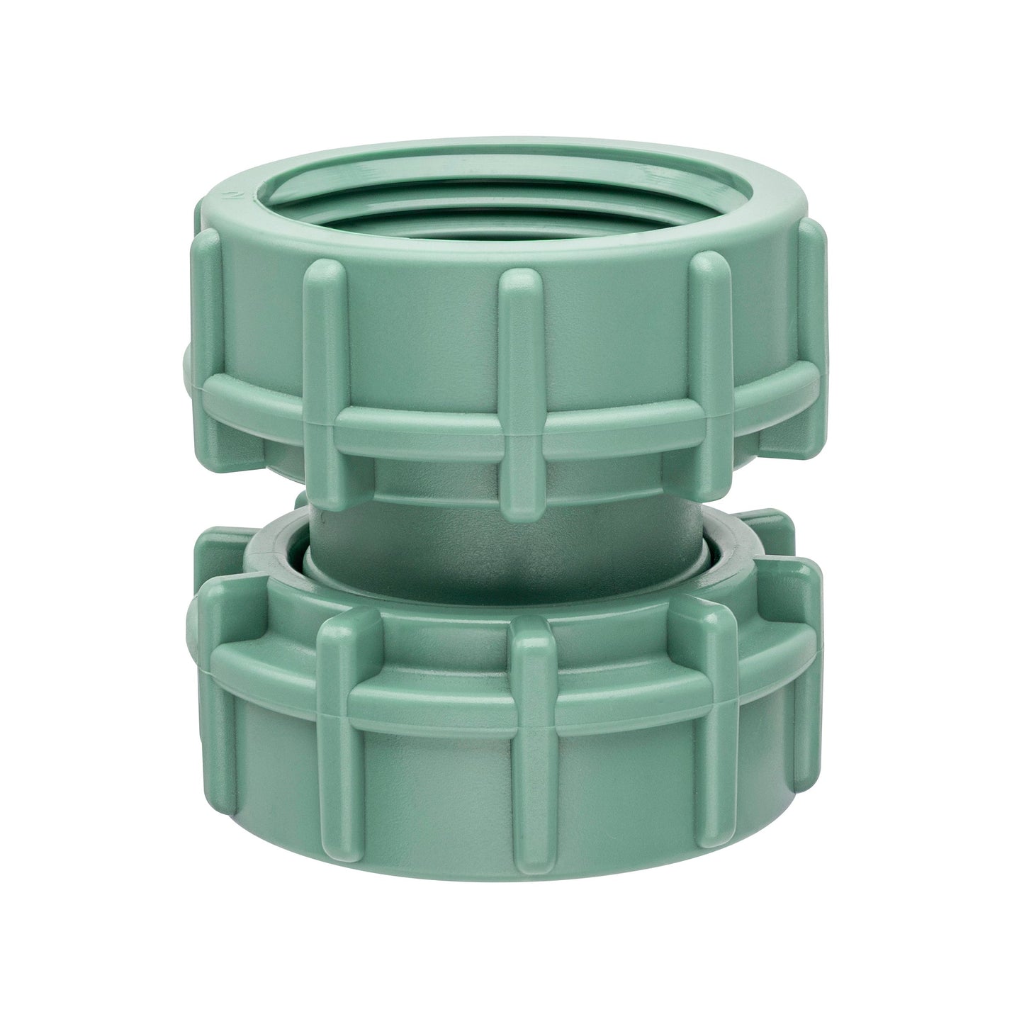 Swivel double union valve fitting 57184 Orbit Irrigation, green plastic on Tampa Home & Garden Store