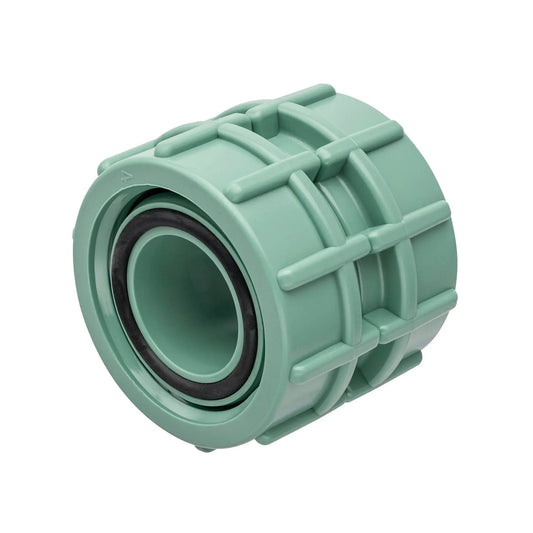 Swivel Double Union valve fitting Orbit Irrigation green plastic