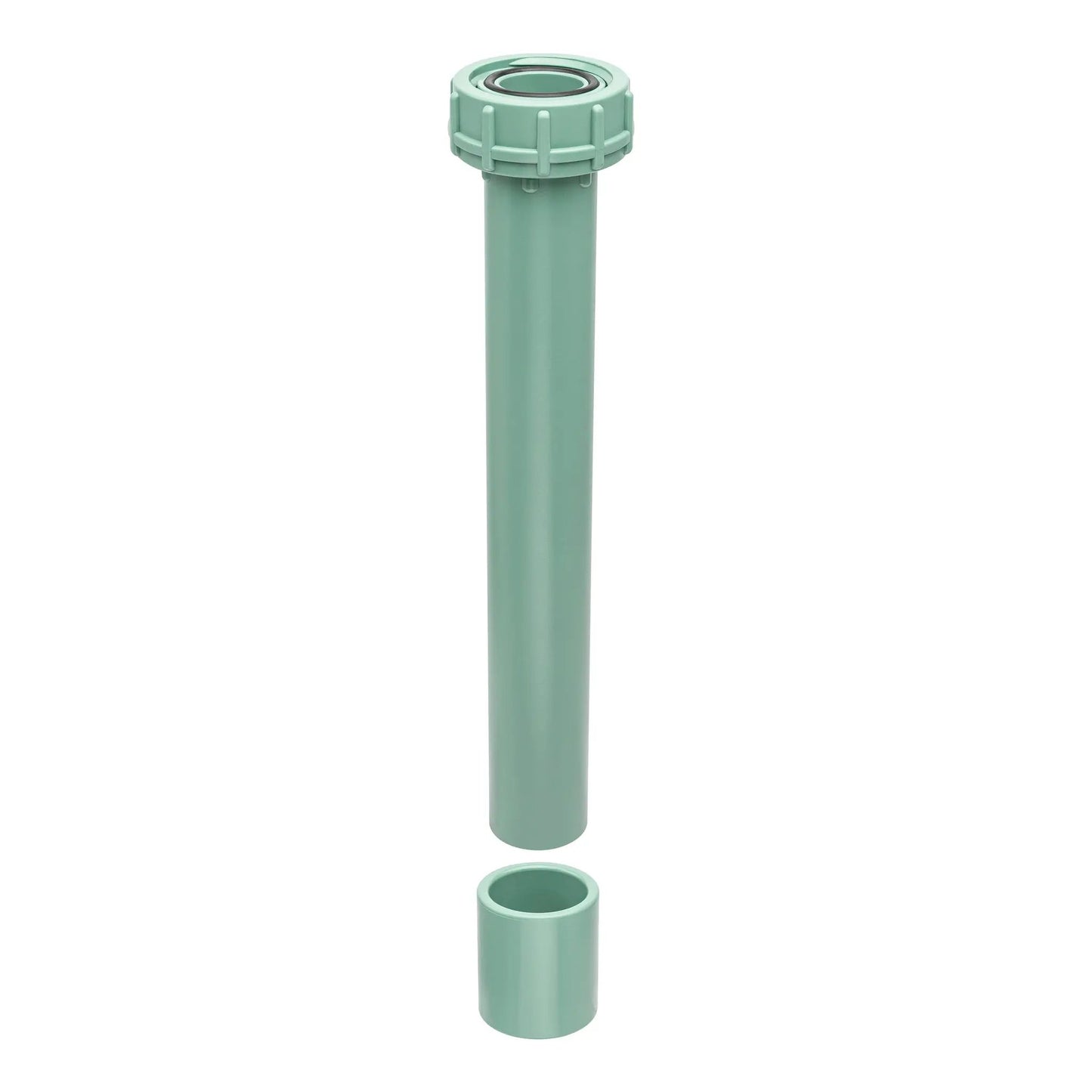 Anti-siphon nipple valve components, 3-piece green Orbit irrigation fittings for sprinkler systems on Tampa Home & Garden Store