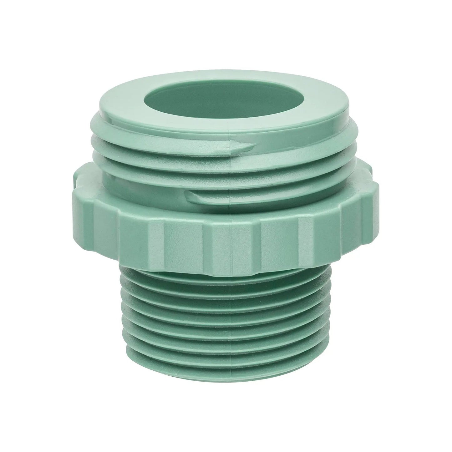 1 Inch MPT transition adapter green plastic Orbit Irrigation for sprinkler valve systems on Tampa Home & Garden Store