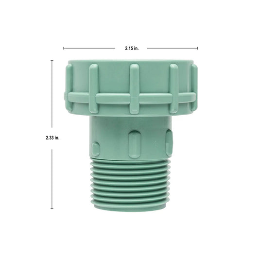 1" MPT Swivel Adapter 57199 - Tampa Home & Garden Store