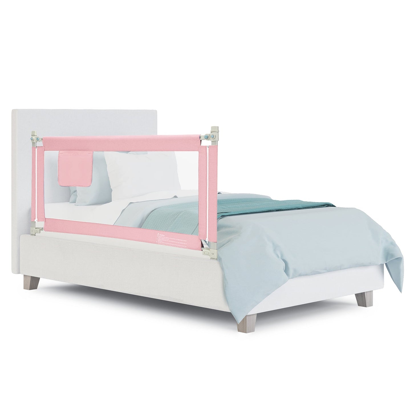 57 inch toddler vertical lifting bed rail with lock pink guard DirectDeals on Tampa Home & Garden Store