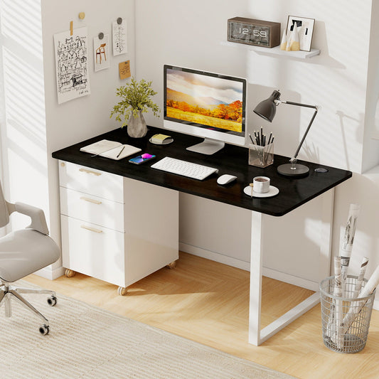 58 Inch x 28 Inch Universal Tabletop for Standard and Standing Desk Frame - Tampa Home & Garden Store