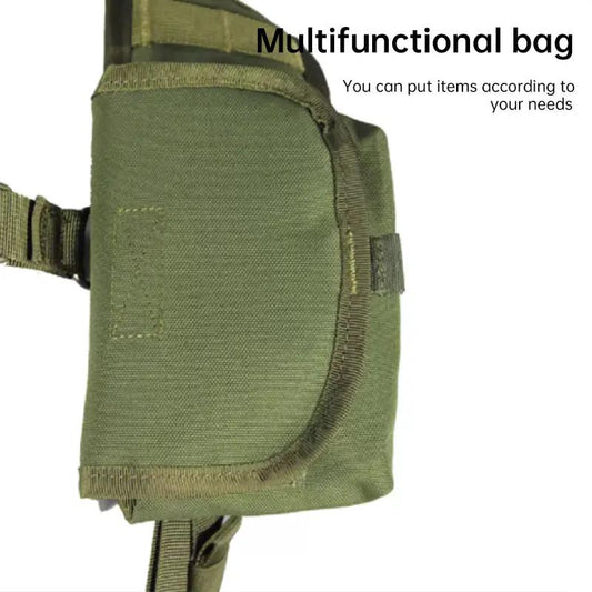 Smersh tactical vest MOLLE rig side pouch in army green on Tampa Home & Garden Store