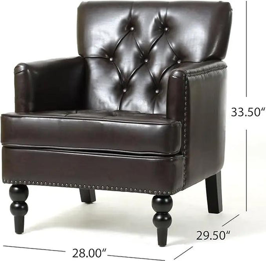 FAUTEUIL CLUB CAPITONNÉ HARRISON
