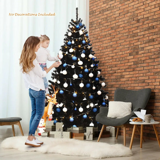 6 Feet Hinged Artificial Halloween Christmas Tree - Tampa Home & Garden Store