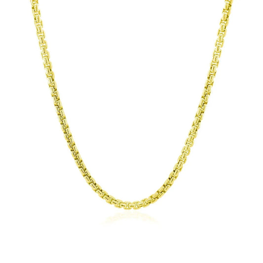 2.4mm 14k yellow gold round box chain necklace Bids.com on Tampa Home & Garden Store
