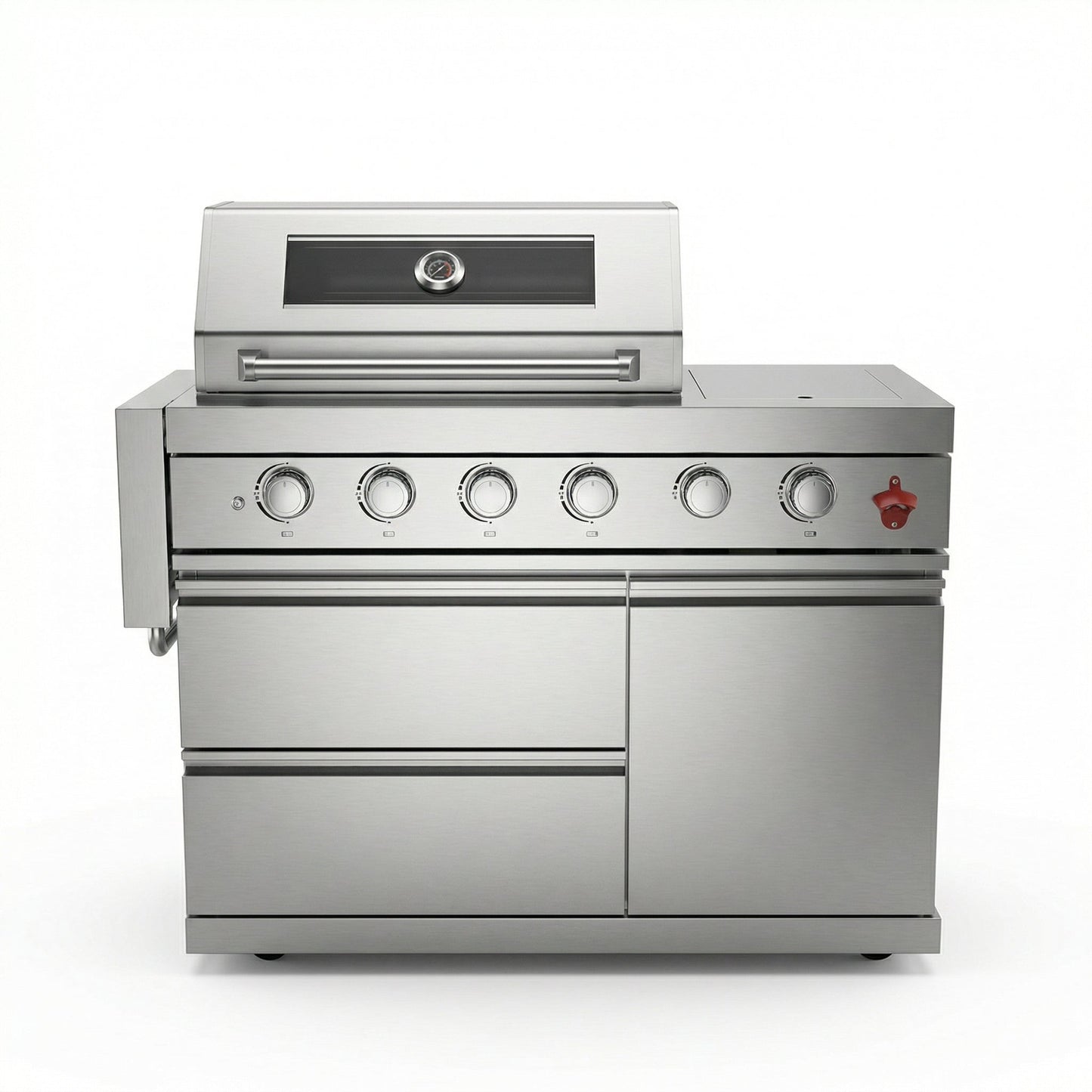 Deluxe 6 Burner Stainless Steel Outdoor Grill