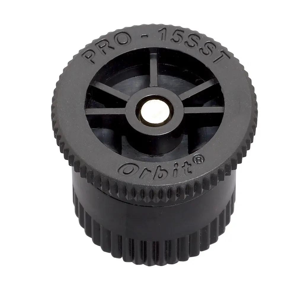 Spray Head Nozzle Orbit Strip Pattern for Pop Up Sprinklers, black plastic on Tampa Home & Garden Store