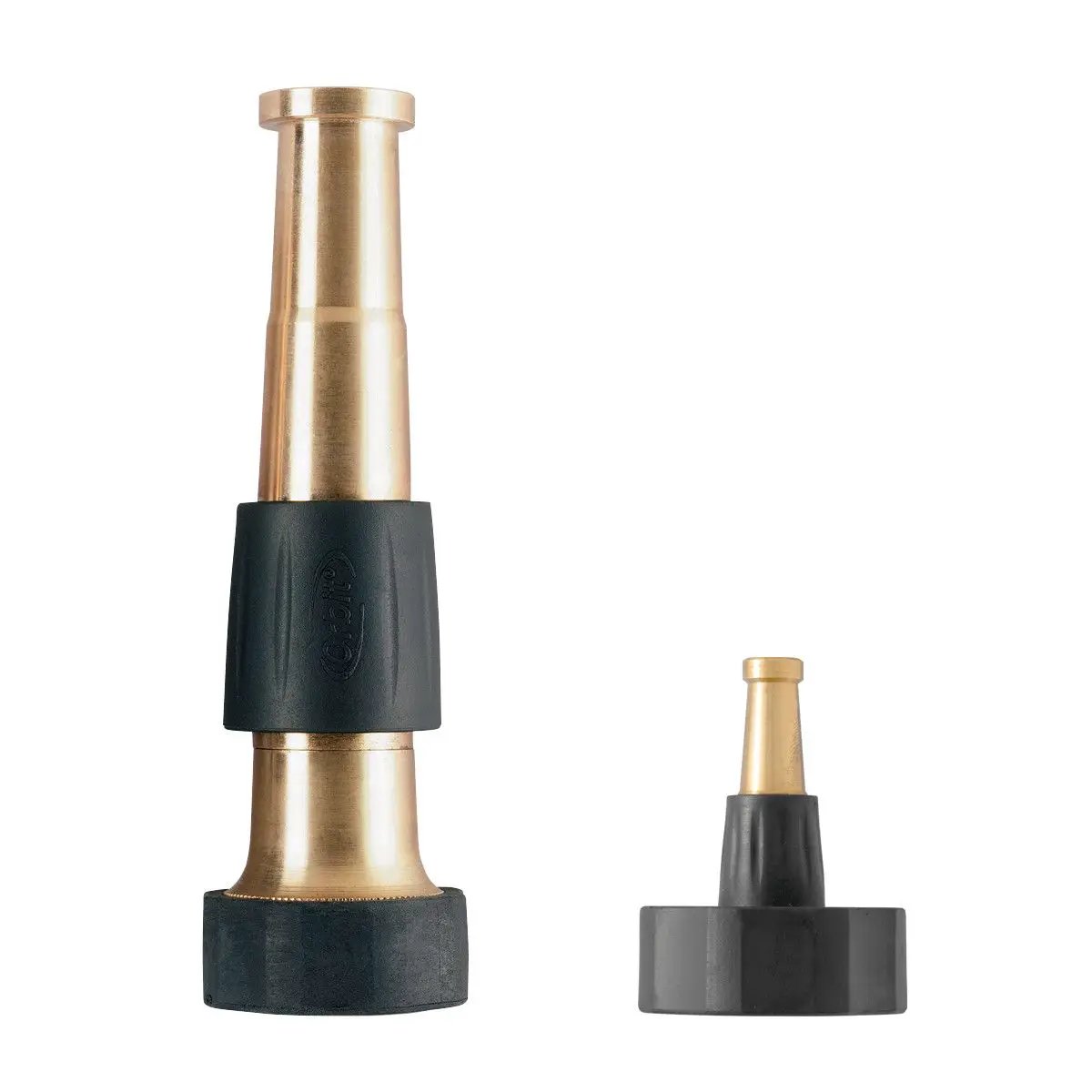 Orbit 5-in adjustable sweeper nozzle set dual-pack with brass bodies and black grips on Tampa Home & Garden Store