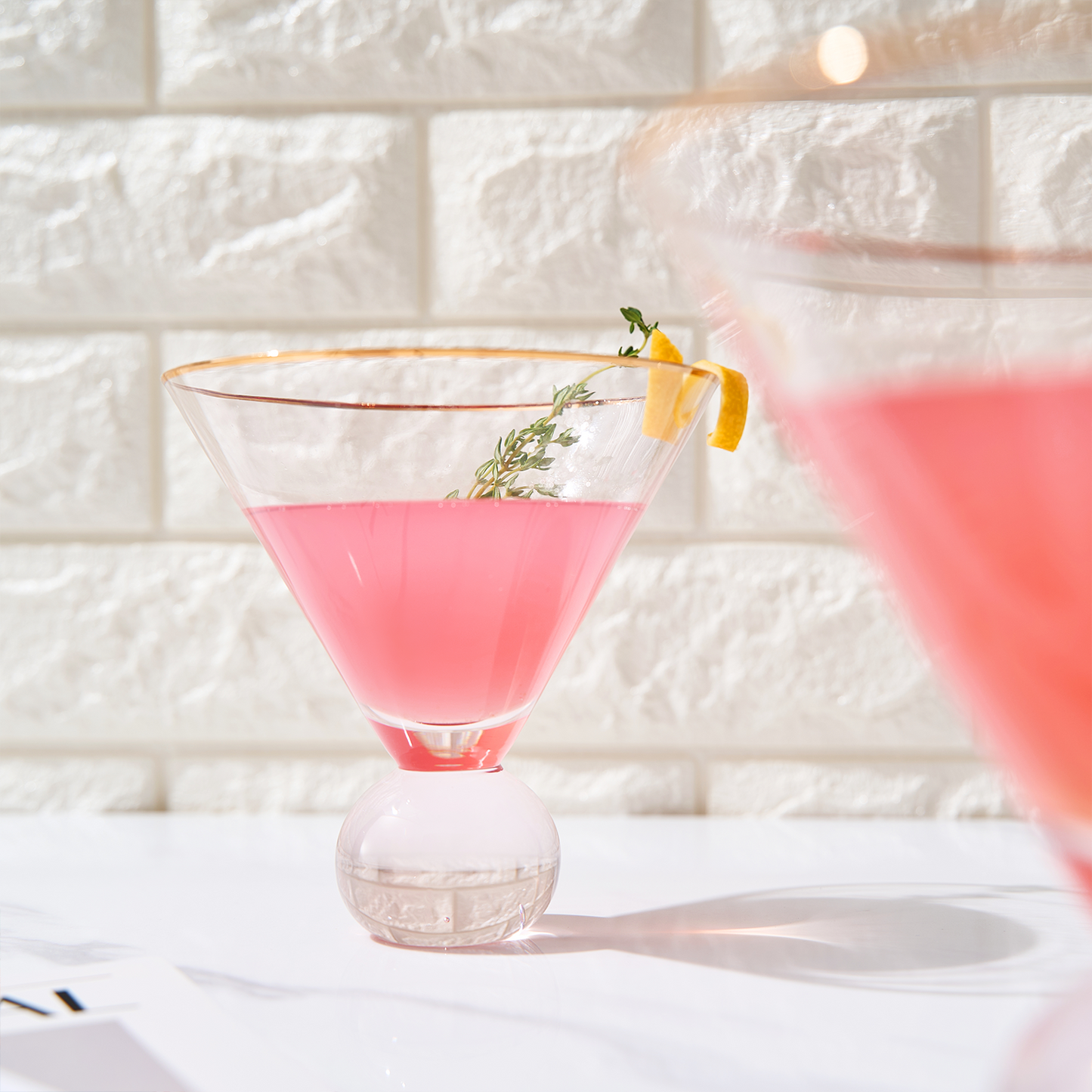 Proposta Martini Cocktail Glassware Set Of Two