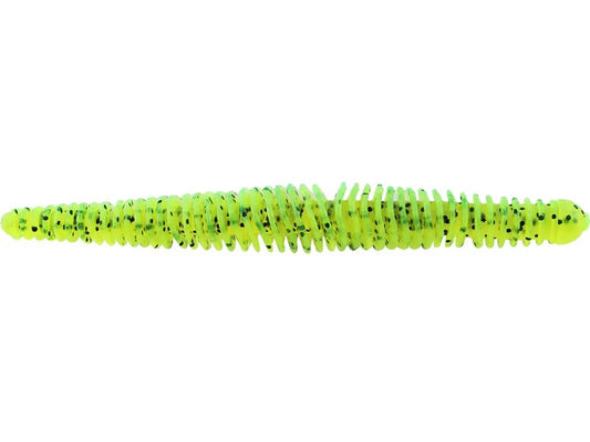 6.5-Inch Mag Rattlesnake soft plastic lure neon lime with black flecks GRANDEBASS on Tampa Home & Garden Store