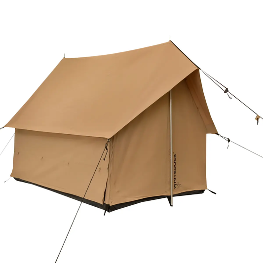 6x8 Rover Scout Tent White Duck Outdoors tan canvas with poles on Tampa Home & Garden Store
