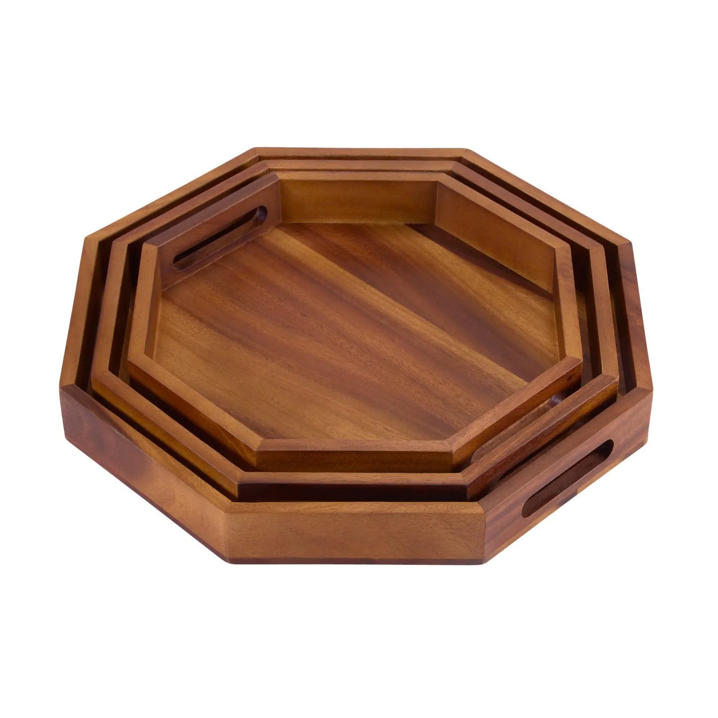 Octagon Serving Trays - Solid Bottom - Tampa Home & Garden Store