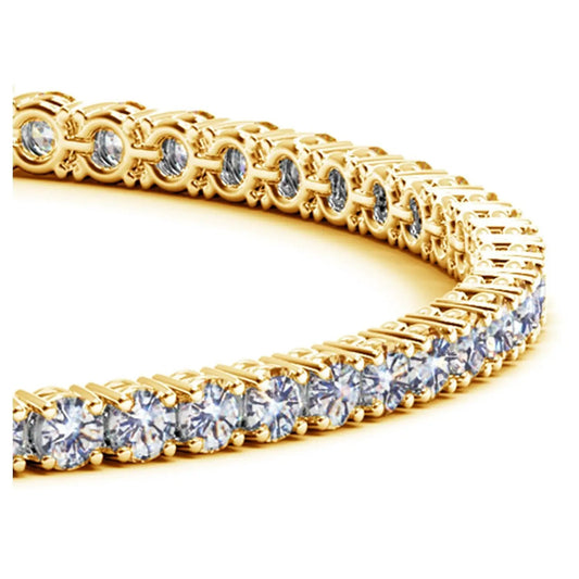 Lab Grown Diamond Tennis Bracelet in 14k Gold by Bids on Tampa Home & Garden Store