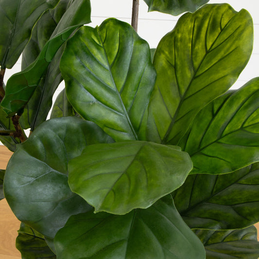 65” Fiddle Leaf Tree UV Resistant (Indoor/Outdoor) - Tampa Home & Garden Store