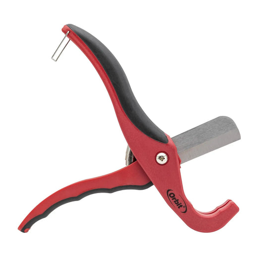 PVC & Poly Pipe Cutter Orbit Irrigation red/black handle for 1/2–2 in pipe on Tampa Home & Garden Store