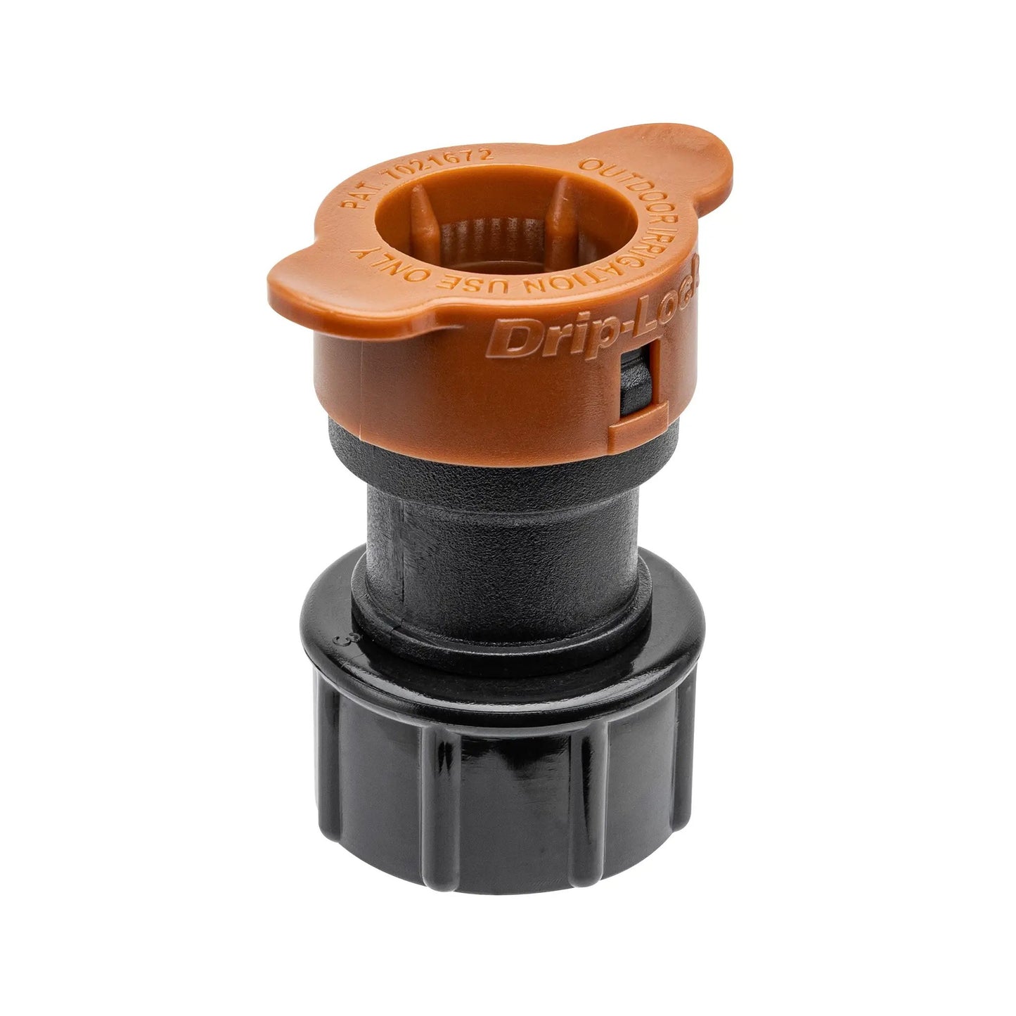 Half Inch Drip-Lock Hose Faucet Adapter orange top Orbit Irrigation on Tampa Home & Garden Store