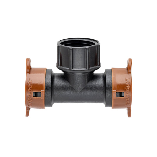3/4" FHT Swivel x 1/2" Drip-Lock Tee 67496 - Tampa Home & Garden Store