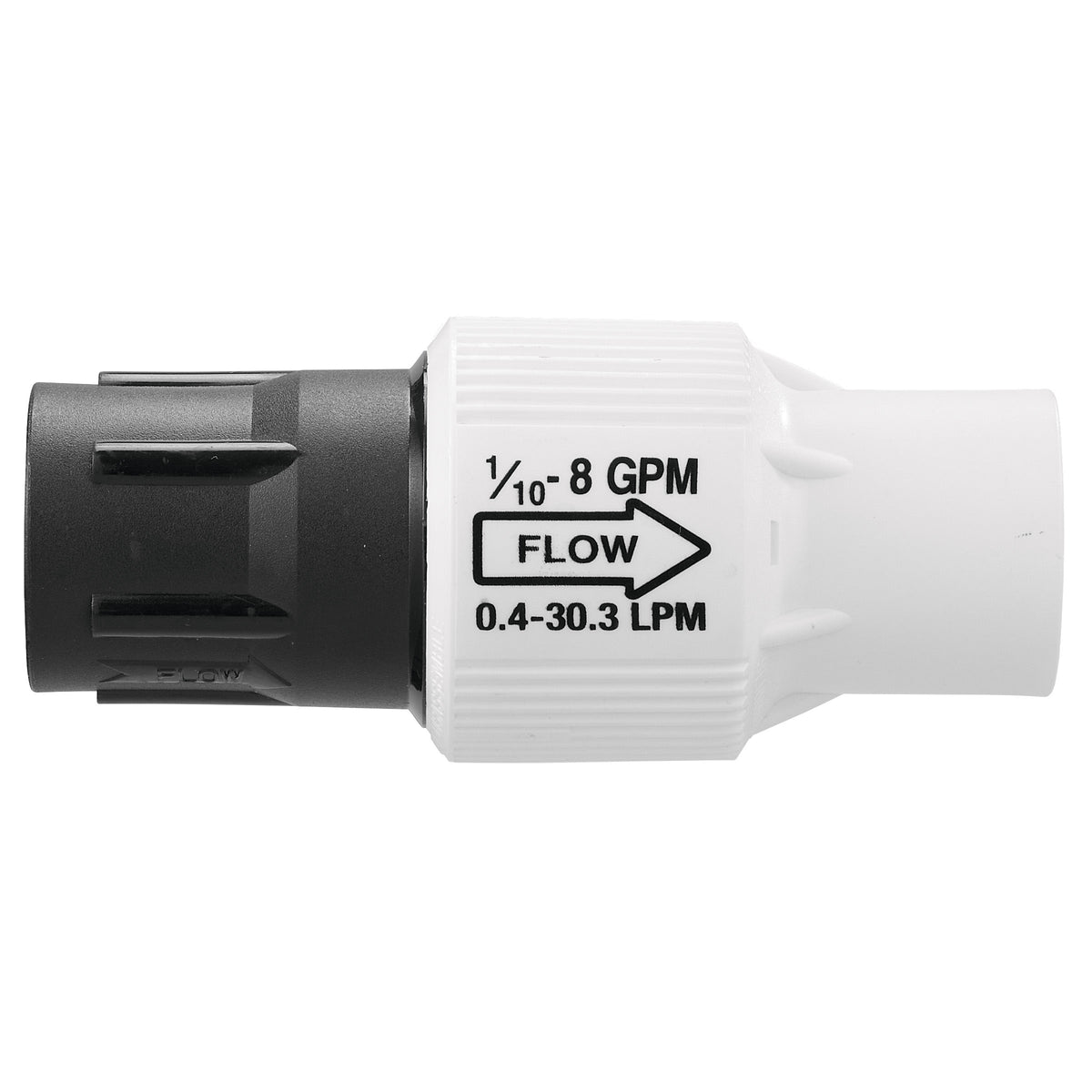 Orbit Irrigation 25 PSI pressure regulator for drip irrigation, white plastic body on Tampa Home & Garden Store
